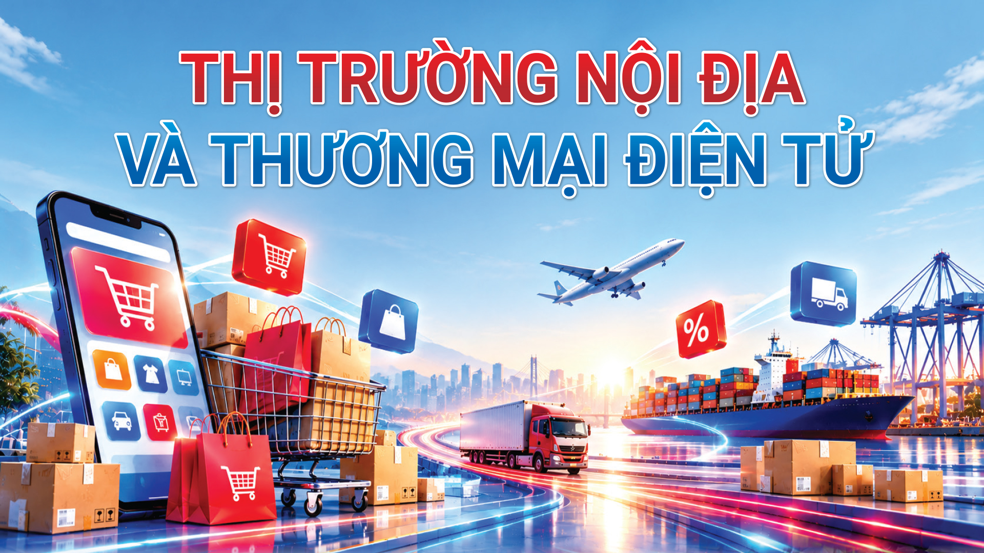 Infographic | Thị trường nội địa và thương mại điện tử 9 tháng năm 2026