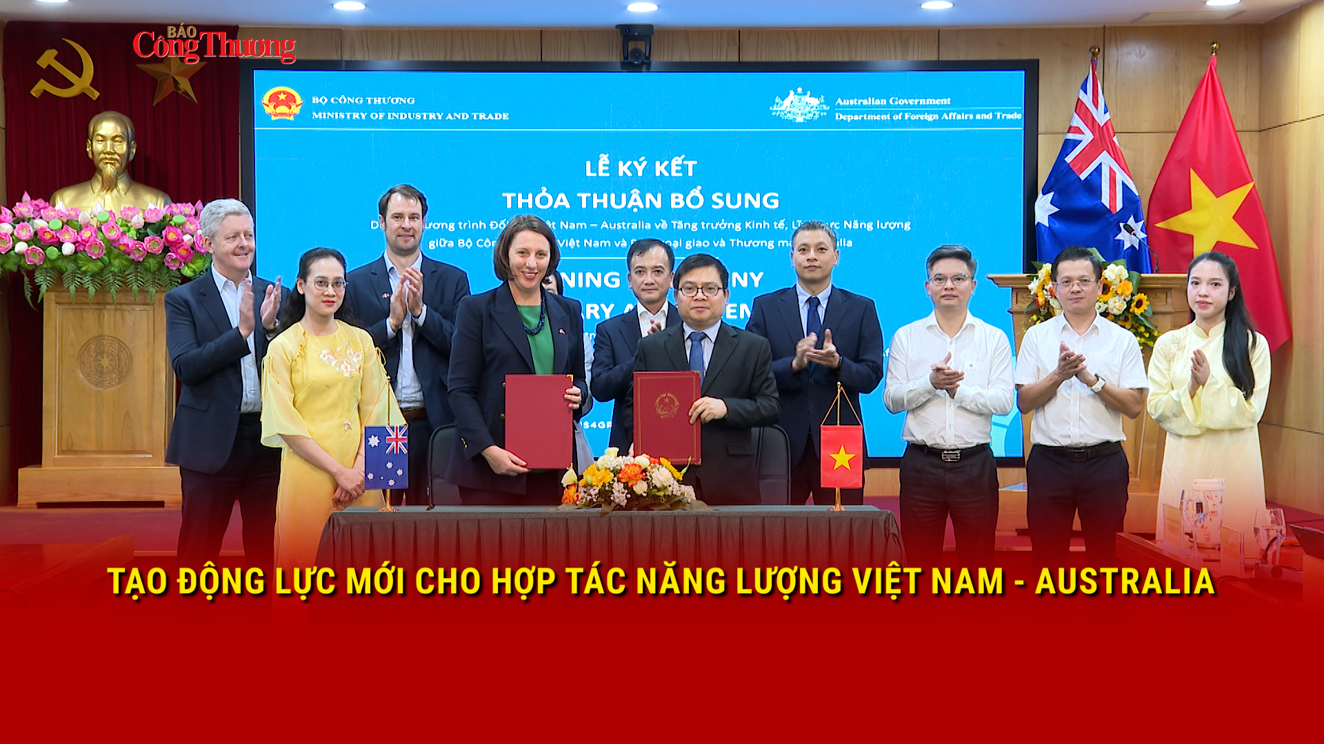 Tạo động lực mới cho hợp tác năng lượng Việt Nam - Australia