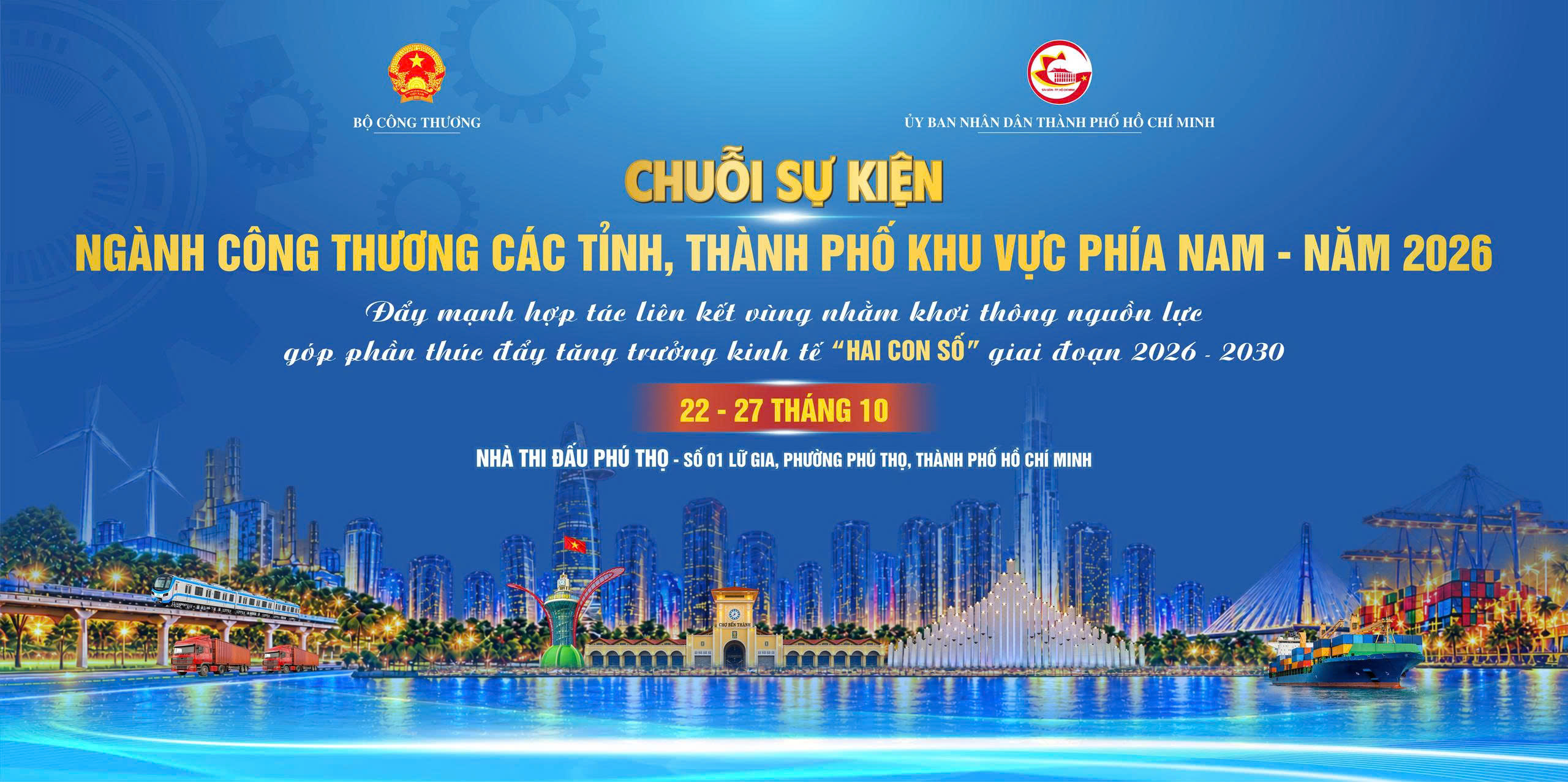 Sắp diễn ra chuỗi sự kiện ngành Công Thương phía Nam năm 2026