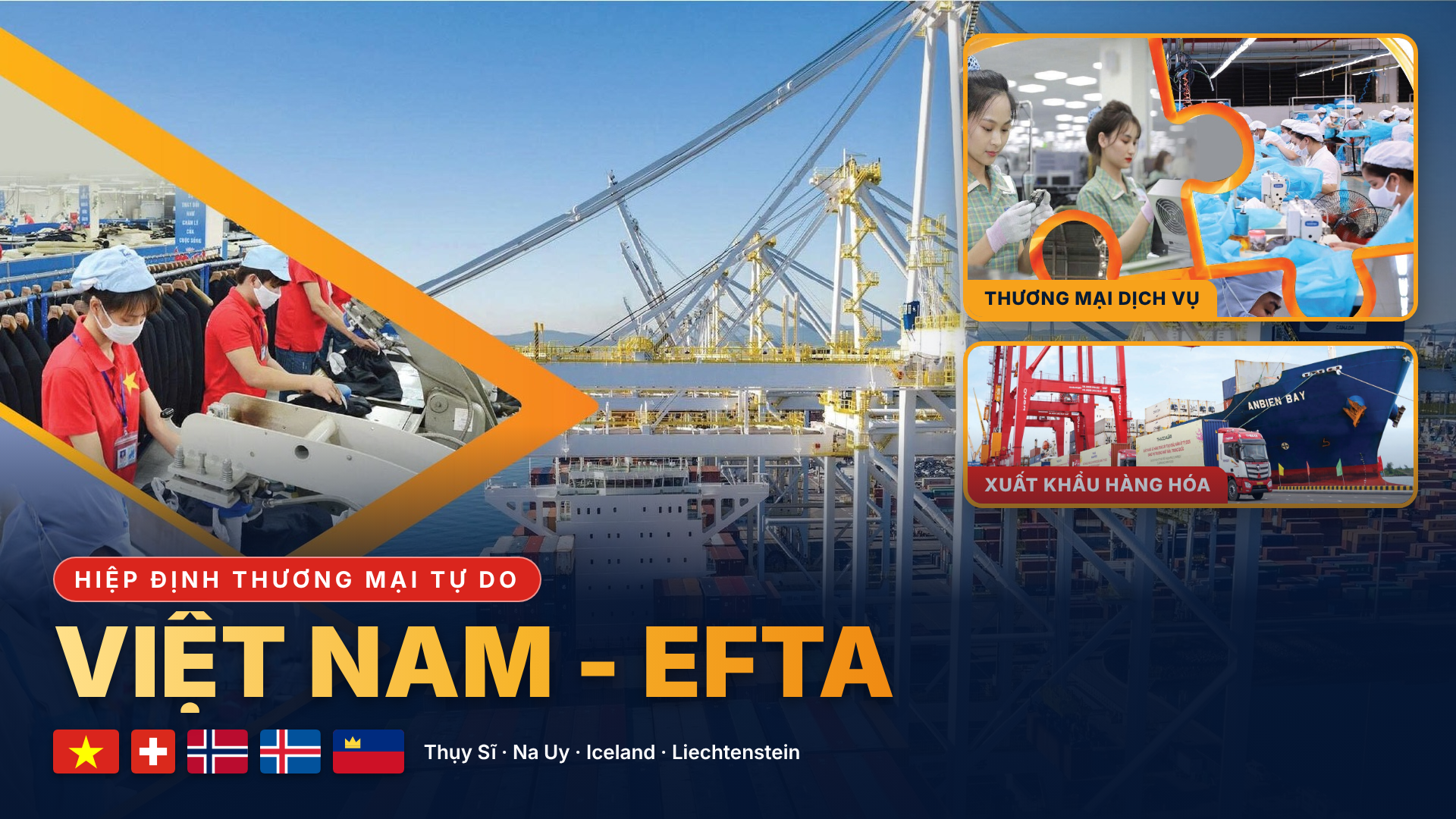 FTA Việt Nam - EFTA: Thêm 'cao tốc' đưa hàng Việt vào thị trường châu Âu