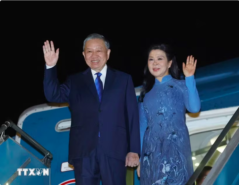 Tổng Bí thư, Chủ tịch nước Tô Lâm cùng Phu nhân lên đường thăm Đan Mạch, Liên minh châu Âu và Bỉ