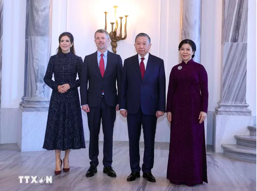Tổng Bí thư, Chủ tịch nước Tô Lâm hội kiến Nhà vua Frederik X