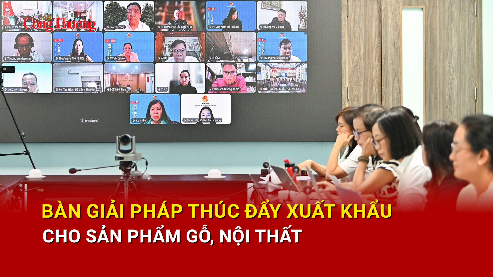 Bàn giải pháp thúc đẩy xuất khẩu cho sản phẩm gỗ, nội thất