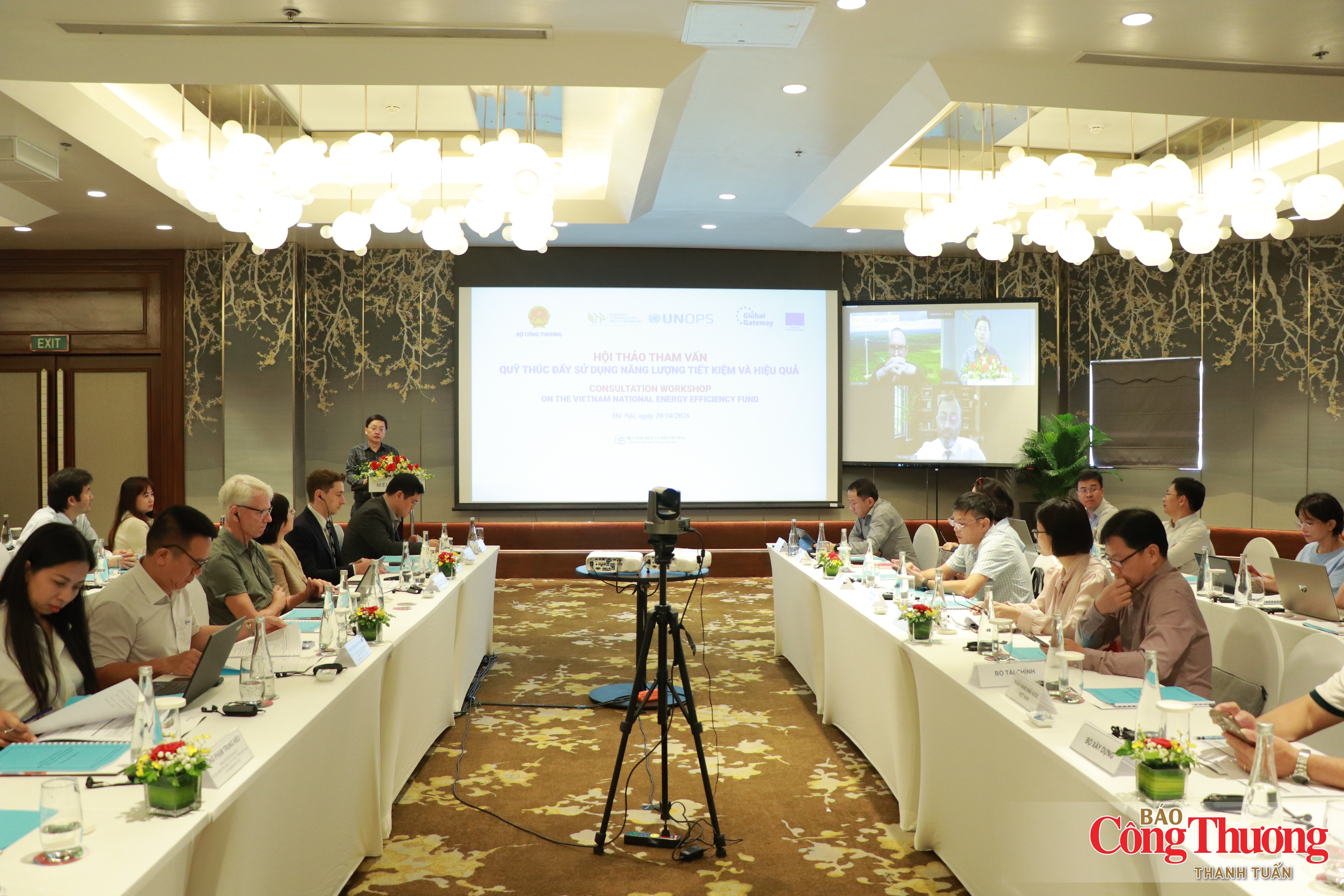 Bộ Công Thương tham vấn Quỹ Thúc đẩy sử dụng năng lượng tiết kiệm và hiệu quả