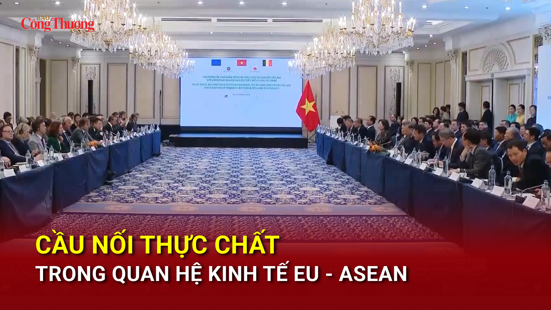 Cầu nối thực chất trong quan hệ kinh tế EU - ASEAN