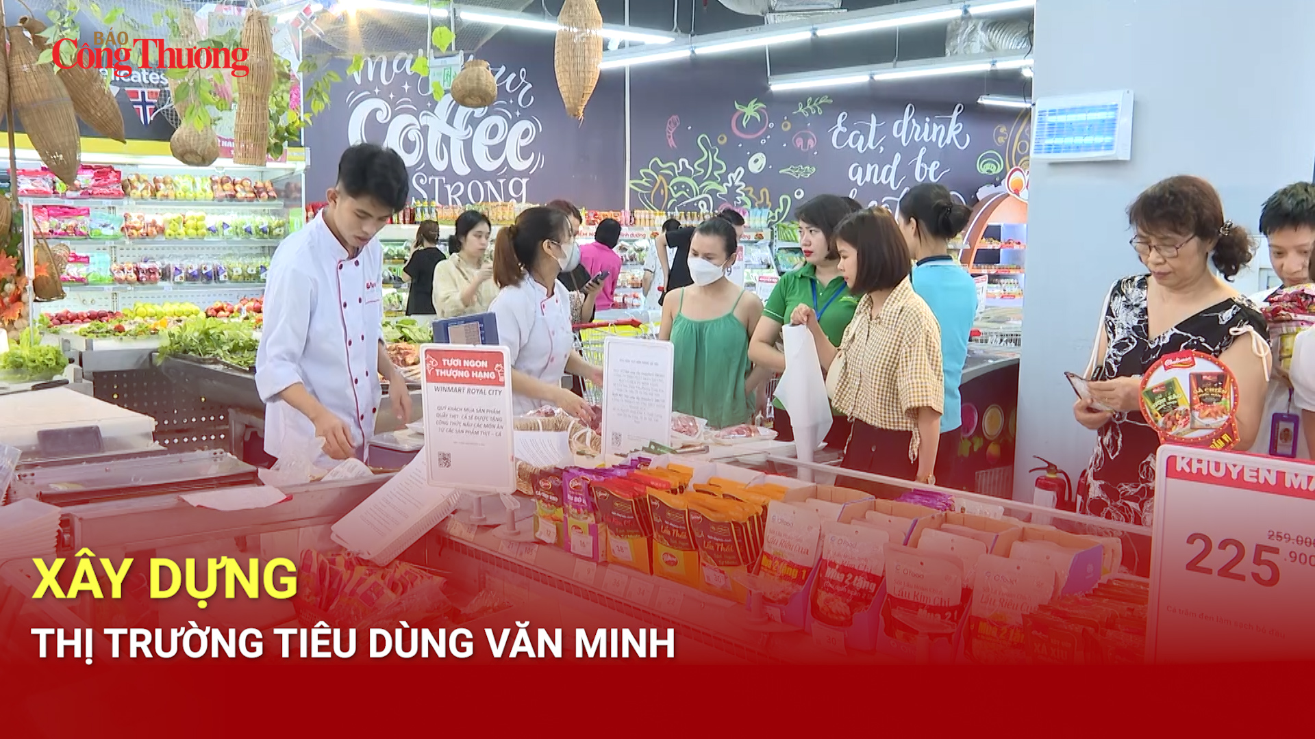 Xây dựng thị trường tiêu dùng văn minh