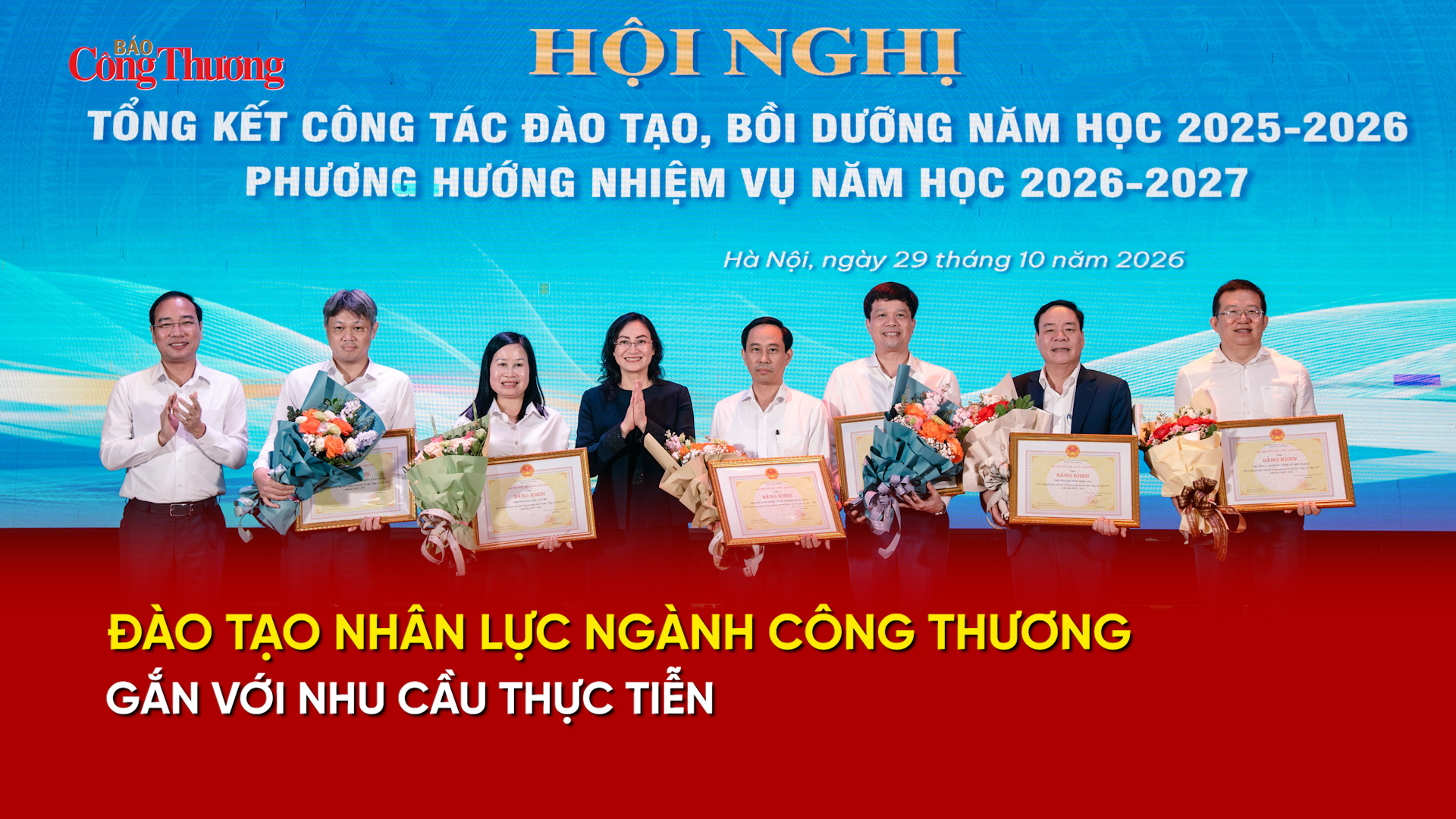Đào tạo nhân lực ngành Công Thương gắn với nhu cầu thực tiễn