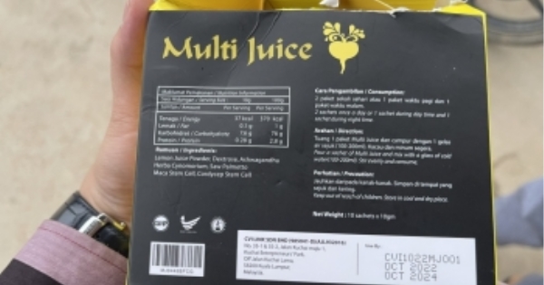 Hộp thư 21/3: Nghi vấn sản phẩm Bitney Multi Juice không rõ nguồn gốc ...