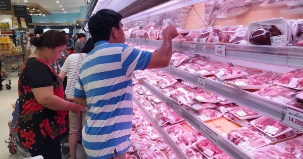 Nhập khẩu thịt và sản phẩm thịt tăng đột biến 158%