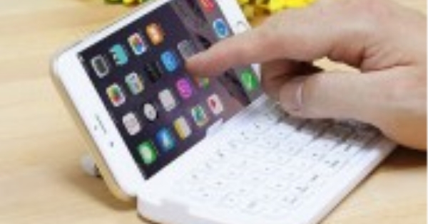 Độc đáo phụ kiện bàn phím rời kiêm vỏ bảo vệ cho iPhone 6 Plus