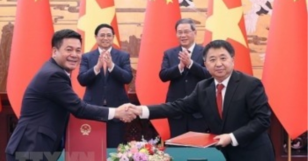 Thủ tướng Việt Nam, Trung Quốc chứng kiến Lễ ký các văn kiện hợp tác