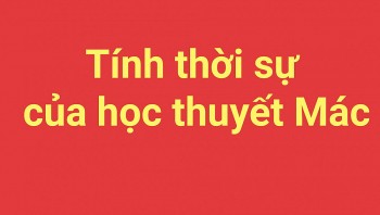Tính thời sự của học thuyết Mác