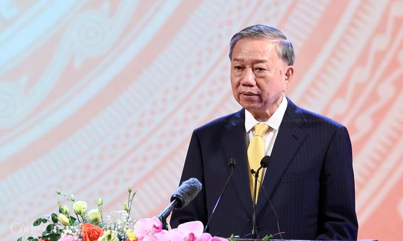 Tổng Bí thư Tô Lâm: Văn hóa xây nên dáng hình của dân tộc, định hình hệ giá trị quốc gia