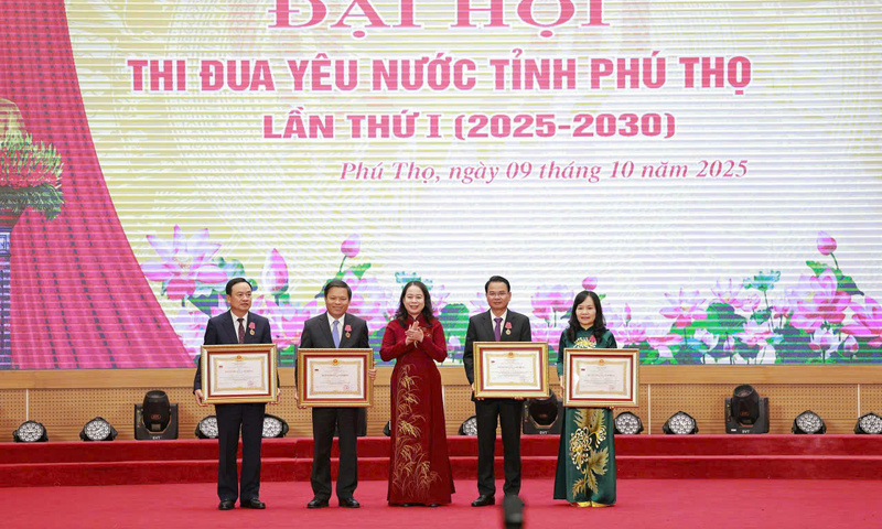 Phú Thọ khơi dậy tinh thần thi đua, biểu dương 210 điển hình tiên tiến