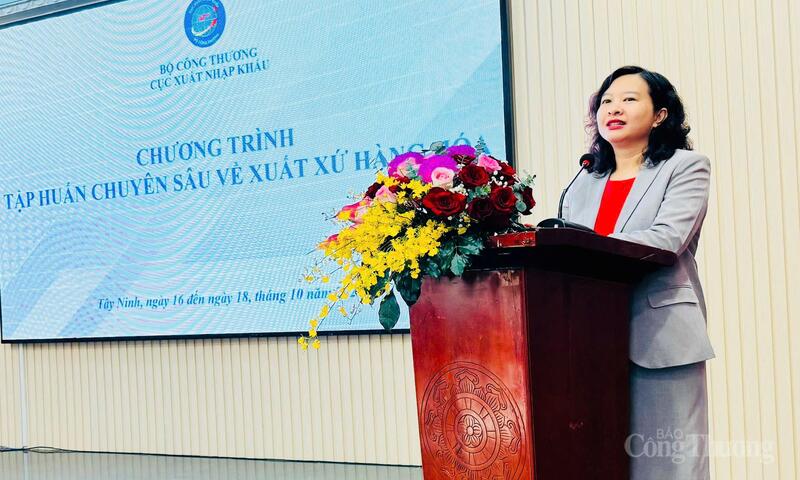 Bộ Công Thương tập huấn chuyên sâu về xuất xứ hàng hoá