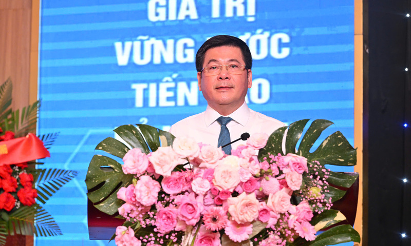 Bộ trưởng Nguyễn Hồng Diên phát biểu khai mạc Hội nghị ngành Công Thương các tỉnh, thành khu vực phía Bắc 2025