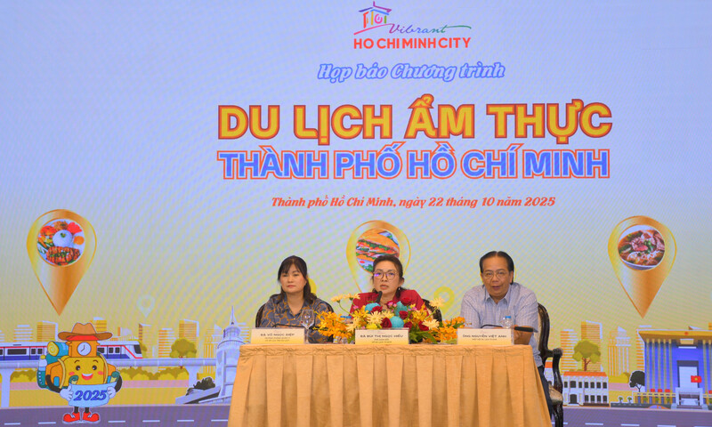 TP. Hồ Chí Minh công bố chương trình Du lịch Ẩm thực “đa sắc, đa vị”