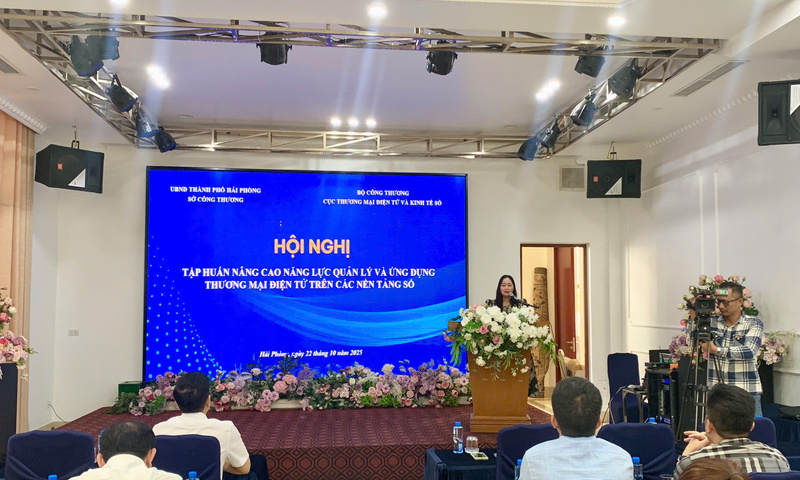 Hải Phòng đẩy mạnh quản lý và phát triển thương mại điện tử