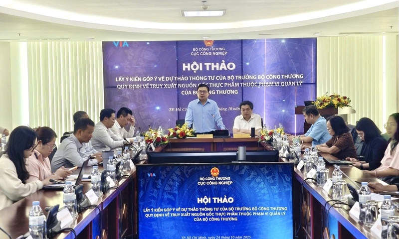 Lấy ý kiến Dự thảo quy định về truy xuất nguồn gốc thực phẩm