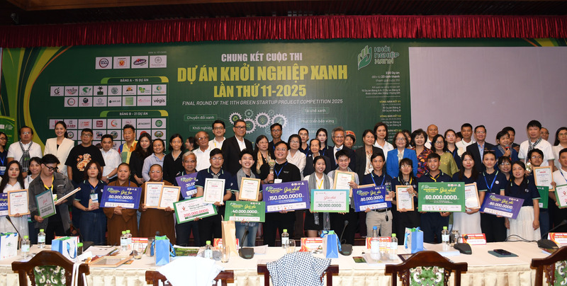 Trường Đại học Công nghiệp TP.Hồ Chí Minh thắng lớn cuộc thi Khởi nghiệp xanh