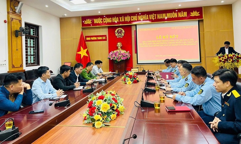 Hà Tĩnh: Tăng cường phối hợp giữa quản lý thị trường và chính quyền cơ sở