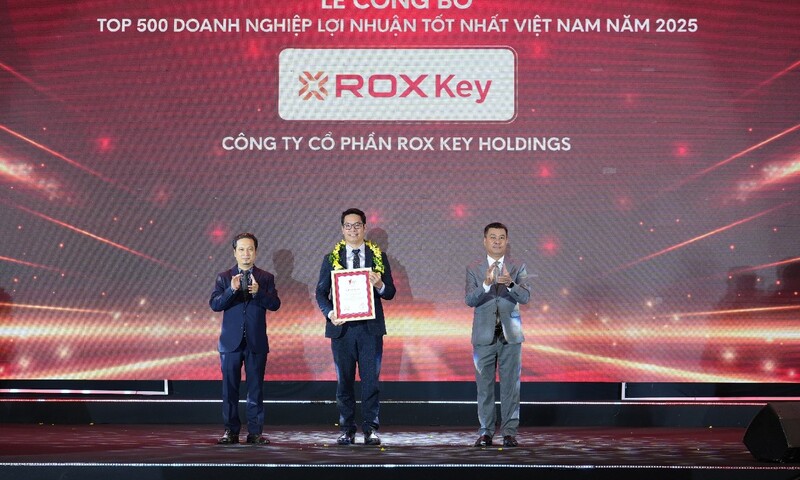 ROX Key tiếp tục góp mặt trong bảng xếp hạng PROFIT 500