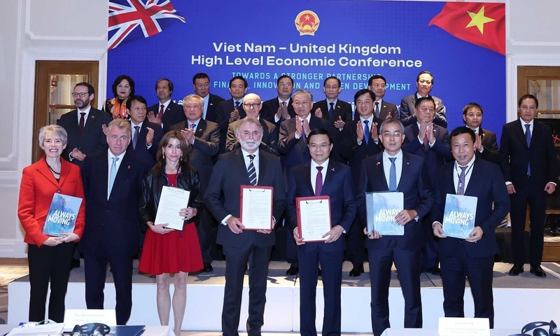 Việt Nam - Anh mở rộng hợp tác trong nhiều lĩnh vực chiến lược