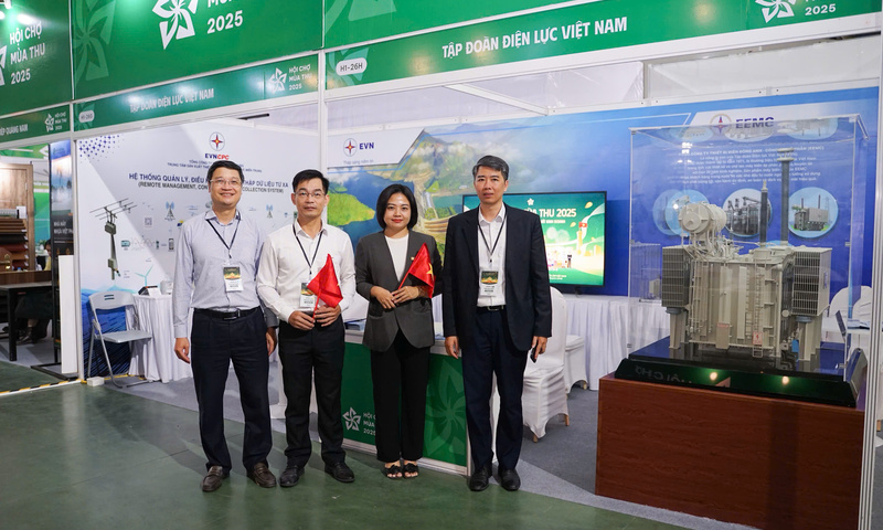 EVN giới thiệu loạt giải pháp chuyển đổi số tại Hội chợ Mùa Thu 