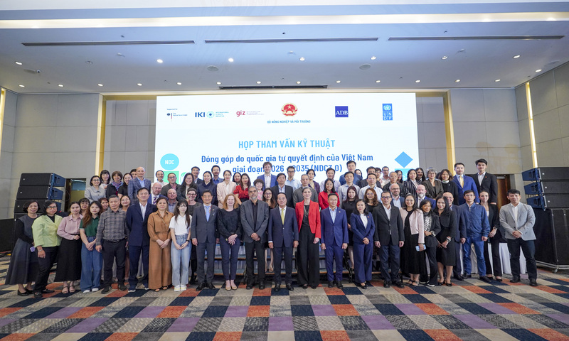 Tham vấn kỹ thuật về xây dựng đóng góp do quốc gia tự quyết định giai đoạn 2026-2035