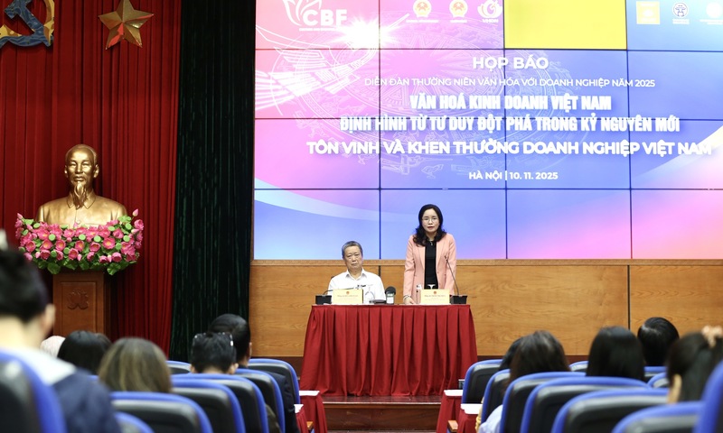 Lần đầu tiên công bố Bộ Giá trị văn hoá kinh doanh Việt Nam