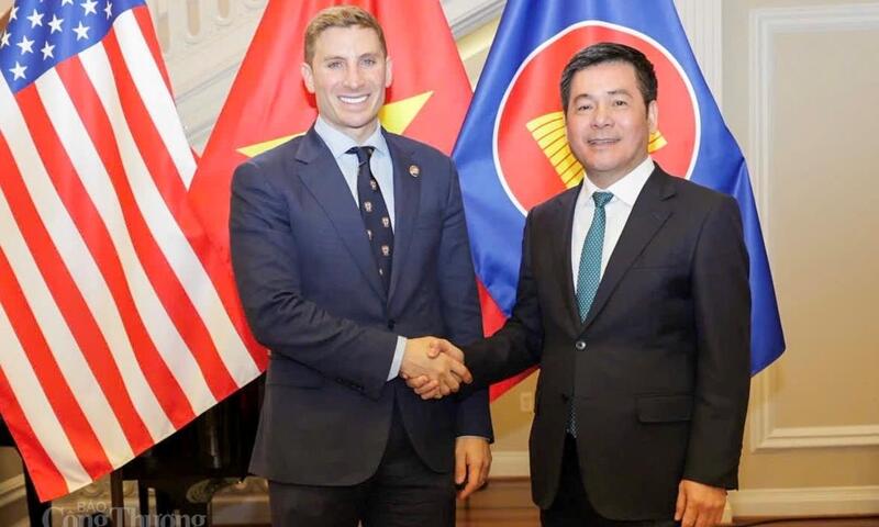 Bộ trưởng Nguyễn Hồng Diên làm việc với Thứ trưởng Bộ Ngoại giao Hoa Kỳ