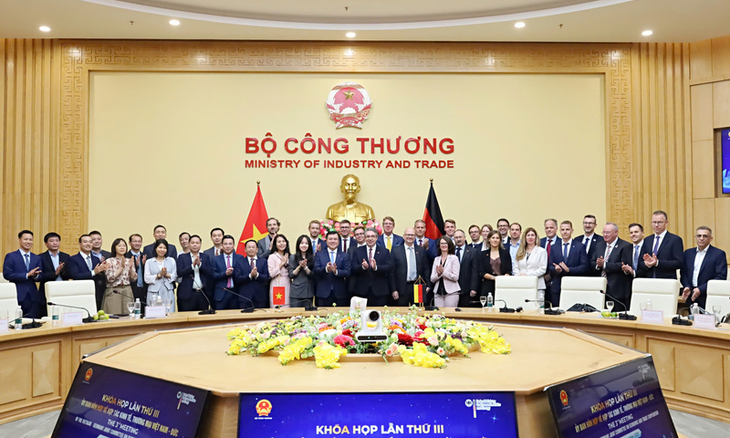 Khóa họp lần 3 Ủy ban hỗn hợp về hợp tác kinh tế, thương mại Việt Nam - Đức