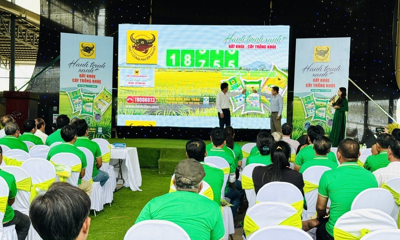 Bình Điền khởi động 'hành trình xanh, đất khoẻ, cây khoẻ' tại An Giang