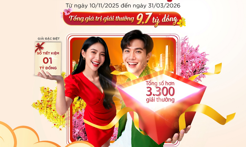 Agribank tung ưu đãi với chương trình 'Tiết kiệm hôm nay – Rinh ngay quà tặng'