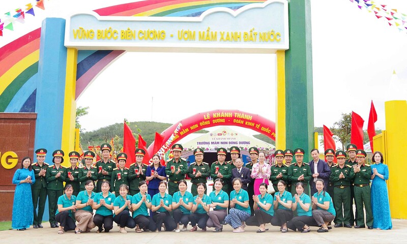 Ngôi trường nhỏ, ước mơ lớn nơi dải đất biên cương 