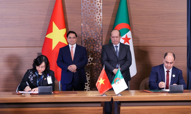 Hoạt động của Thứ trưởng Phan Thị Thắng trong chuyến thăm Algeria của Thủ tướng Phạm Minh Chính