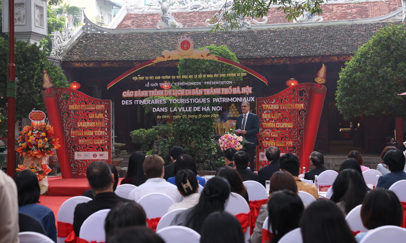 Ra mắt các hành trình du lịch di sản tại Hà Nội