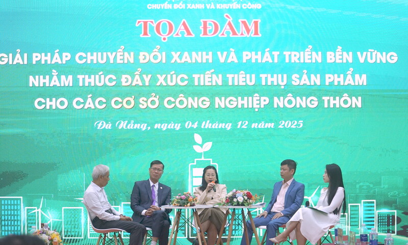 Khuyến công đồng hành cơ sở công nghiệp nông thôn ‘xanh hoá’ sản phẩm
