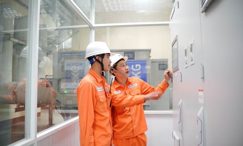 Hiện đại hóa hệ thống kích từ Nhà máy Thủy điện Sông Bung 2