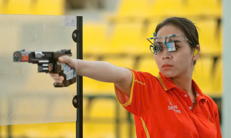 Môn bắn súng phá kỷ lục, giành huy chương Vàng tại SEA Games 33