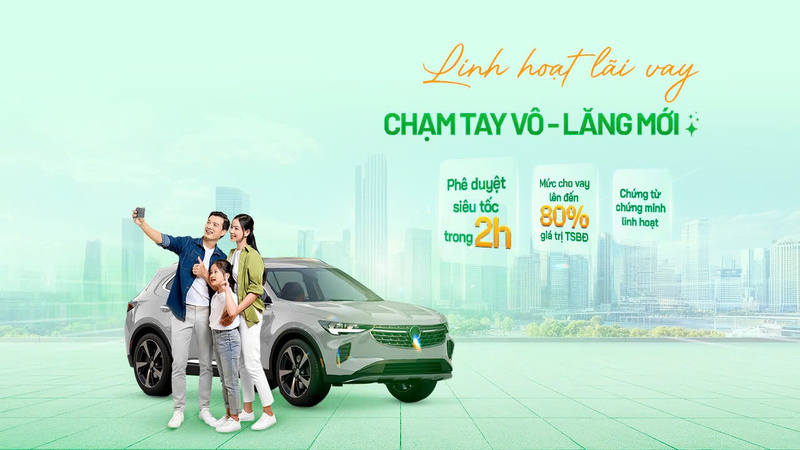 OCB hỗ trợ vay đến 80% giúp khách hàng sở hữu ô tô trước Tết