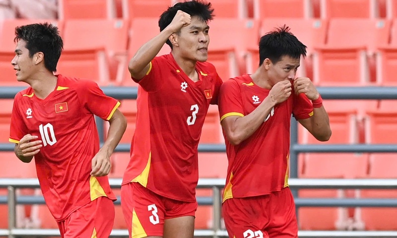 U22 Việt Nam vào chung kết bóng đá nam SEA Games 33