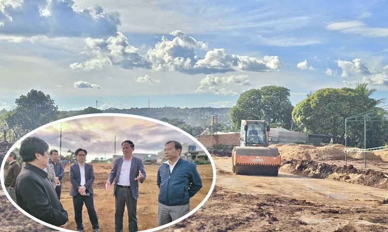 Gỡ 'nút thắt' mặt bằng, đường 260 tỷ đồng ở Gia Lai tăng tốc về đích