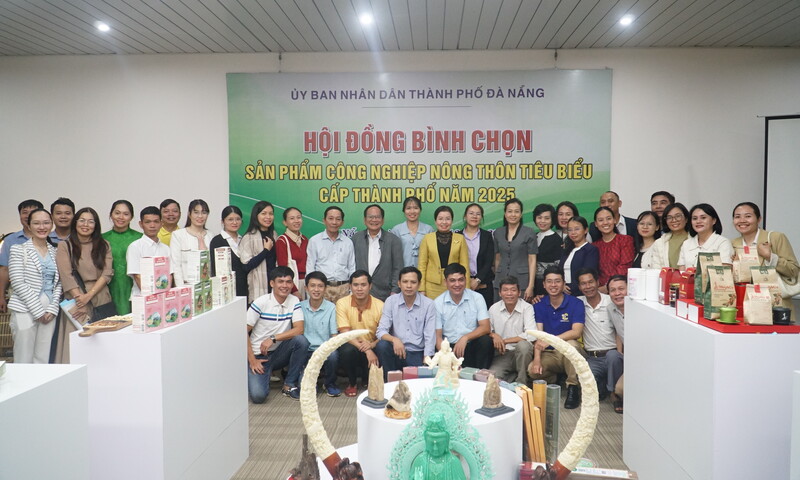 Đà Nẵng bình chọn 22 sản phẩm công nghiệp nông thôn tiêu biểu năm 2025