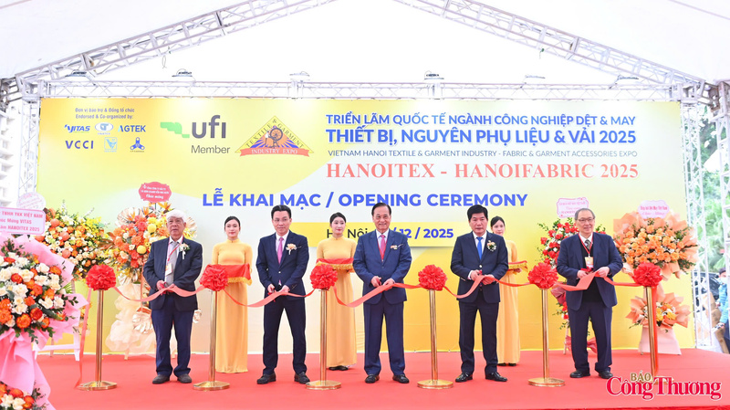 HanoiTex & HanoiFabric 2025: Tiếp sức cho dệt may phát triển chiều sâu