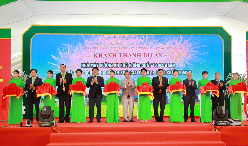 Gia Lai: Khánh thành Nhà máy Đường An Khê, Nhà máy điện sinh khối 95MW