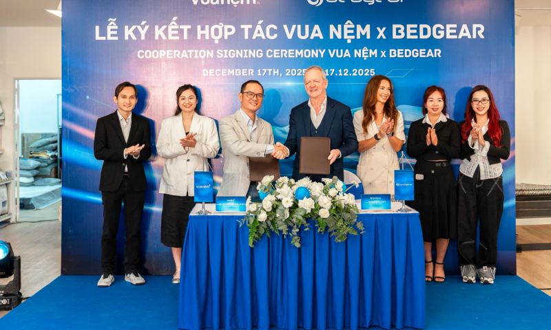 Vua Nệm X Bedgear: Mở rộng chuẩn trải nghiệm giấc ngủ hiệu năng cao