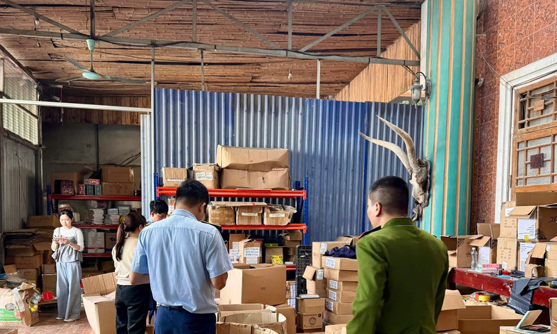 Ninh Bình: Xử phạt hộ kinh doanh đồ chơi trẻ em không rõ nguồn gốc