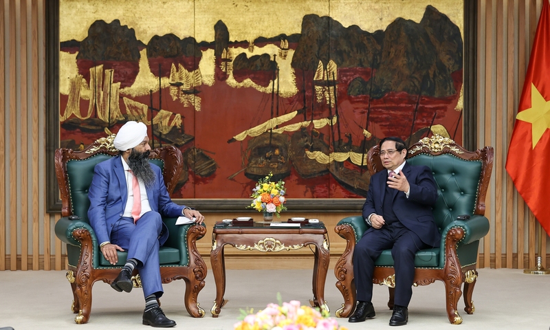 Việt Nam mong muốn làm sâu sắc quan hệ Đối tác toàn diện với Canada