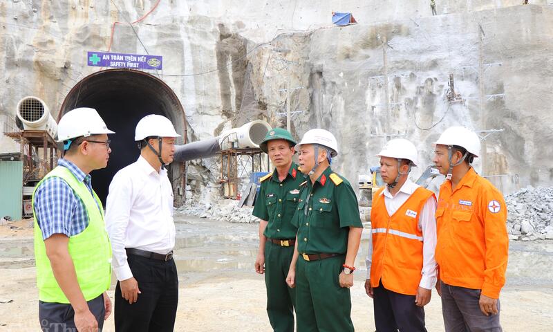 ‘Vượt nắng, thắng mưa’, giữ nhịp thi công Thủy điện tích năng Bác Ái
